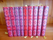 9 x Vintage Dennis Wheatley Collection/Bundle with Red Hard Covers, Heron Books