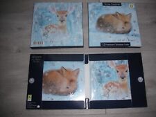 Pack Of 12 Traditional TS Christmas Cards & Envelopes - Assorted Designs & Size