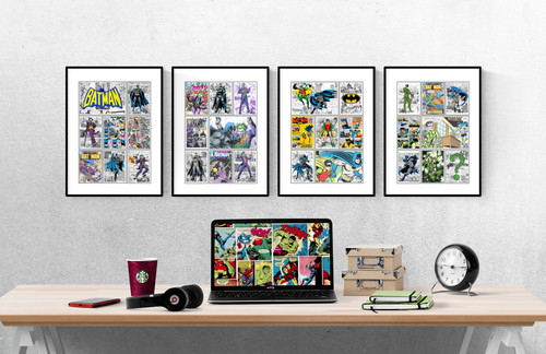 Batman superhero comic - batman, strip