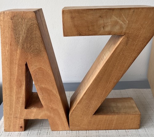 Vintage pair wooden - vintage,