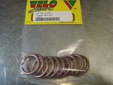 30x22x4 COPPER EXHAUST GASKETS x10 HONDA NC50 EXPRESS/PX50 78-82?NEW OLD STOCK 