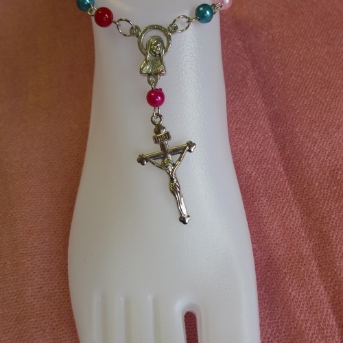 Lovely rosary beads anklet - lovely,