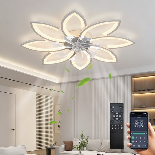 Led ceiling fans with - ceiling,