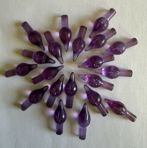 Ceramic christmas tree purple - tree,