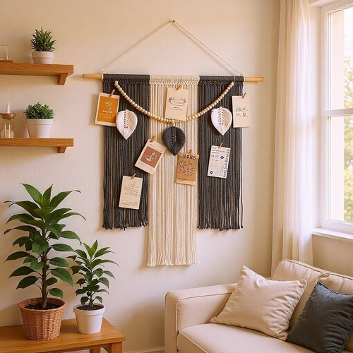 90x90cm macrame hanging boho - 90x90cm,