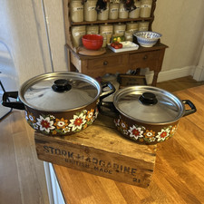 Vintage Pair Lidded