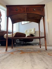 Bradley Regency Style Mahogany Console Table - Vintage - Mid Century - Howard 