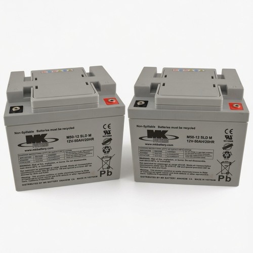 Pair 12v 50ah - 2,