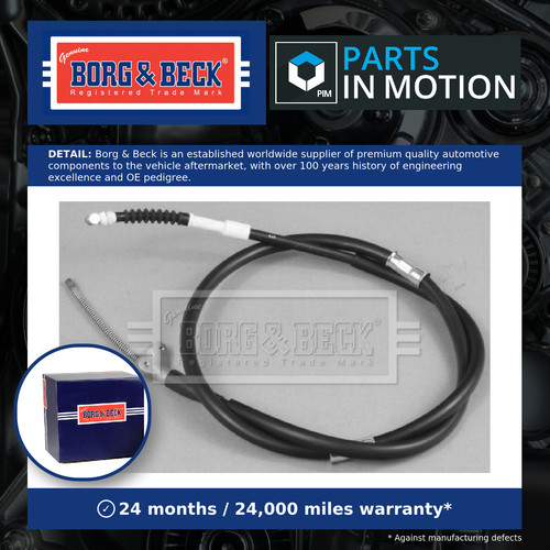 Handbrake cable fits toyota - handbrake,
