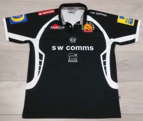 Exeter chiefs rugby home shirt - exeter,