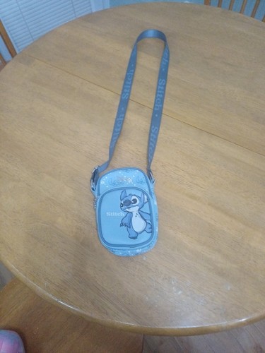 Blue stitch crossbody - blue,