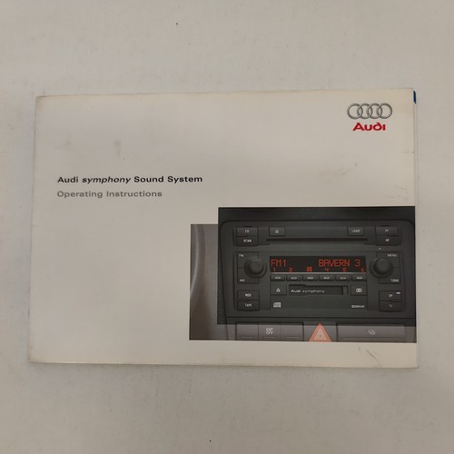 Audi symphony stereo - symphony,
