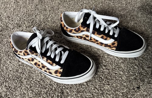 Vans leopard print - classic, old