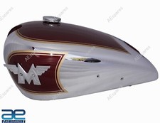 For Matchless G3L AJS G80 Motorbikes Red Chrome Fuel Gas Tank AEs
