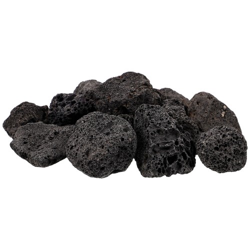 Black lava rock volcanic - lava,