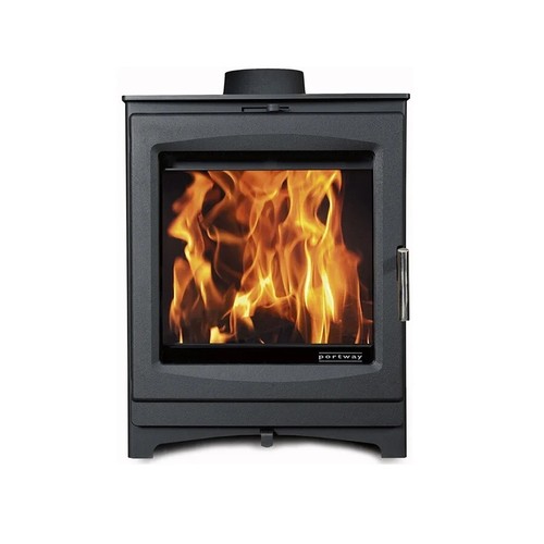 Wood burning stove log burner - wood,