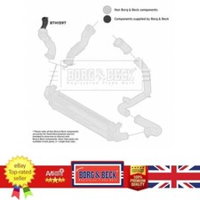 Charge Air Hose For Ford FOCUS GALAXY KUGA S-MAX 05-19 1556487