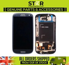 Original Samsung Galaxy S3 Neo-i9301I LCD Screen Blue Replacement UK-GH97-15472A