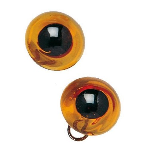 Stafil glass teddy bear eyes - glass,