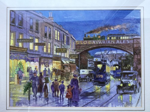 Alan ward original watercolour - alan,