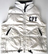 Boys Cream C.P. Company Youth Body Warmer Junior Puffer Gillet 8y SPA Sportswear