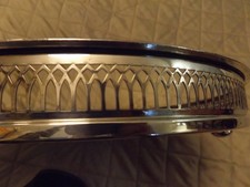 Vintage Silver Plated Round