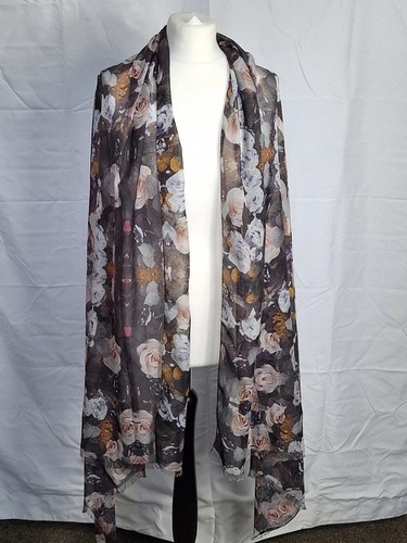 Floral print scarf - floral,