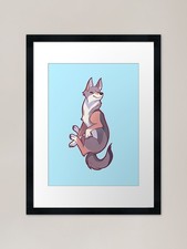 Coyote Framed Art Print Framed