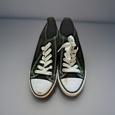 Primark black plimsolls - black,