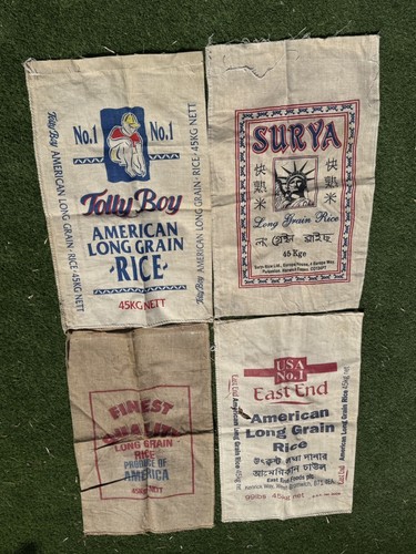 Collection rice sack - of, 4
