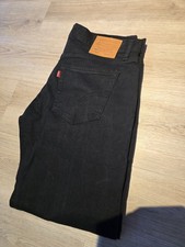New Levis 511 Slim Fit Black Jeans Stretch 36 X 32
