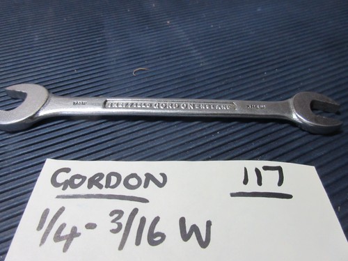 Gordon 16 whitworth open - gordon, 1/4-3/16