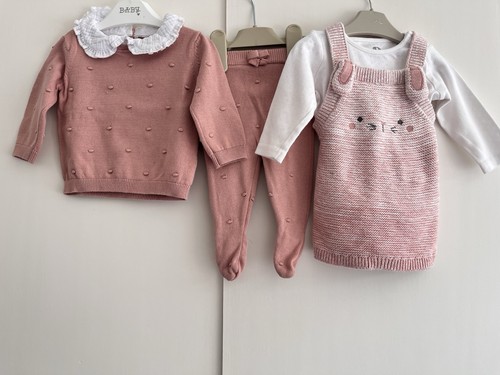 Baby girls months pink - 0-3,