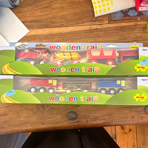 Bigjigs rail wooden train - rail,