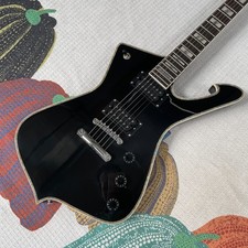 Black Iceman Electric Guitar