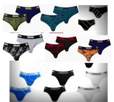 NEW Lonsdale 2 Pack Brief Trunks Mens, Underwear, All sizes S-XXL New colours
