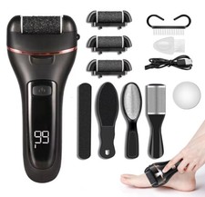 Electric Rechargeable Foot File Waterproof Hard Skin Remover Feet Pedicure Set
