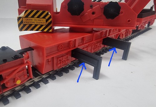 Hornby r739 ton crane 4x - hornby,