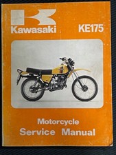 Sm477 Kawi KE175 MotorCycle  Service Manual  99924-1020-04