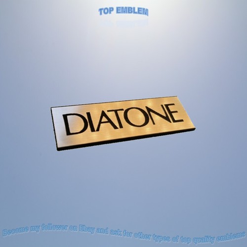 Diatone 50x16mm emblem - 50x16mm,