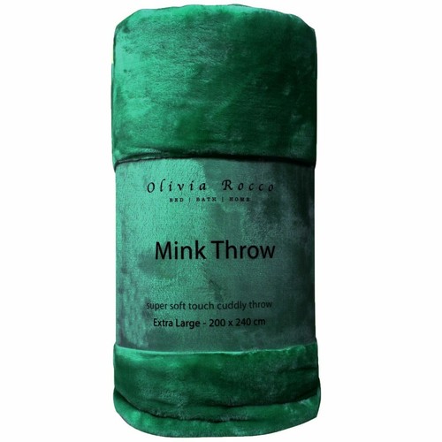 Faux fur fleece throw - throw, soft