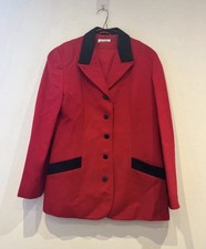Red Vintage Skirt Suit From