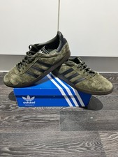 Men’s Adidas Gazelle, Night Cargo/Khaki, Green UK Size 11 EE8947 OG box 