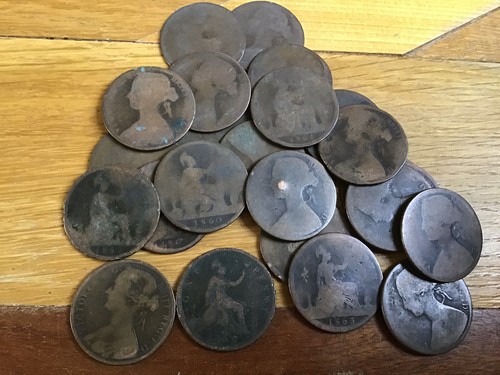 1860 pennies - 24, 1860’s