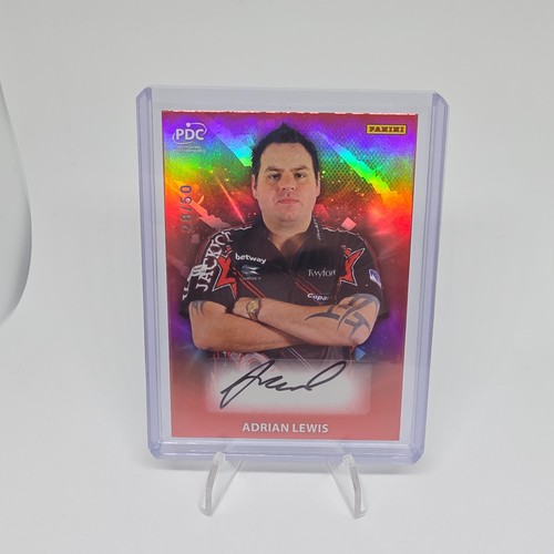 Adrian lewis autograph - lewis,