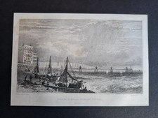 Antique 1833 print - Brighton