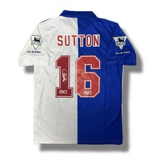 Signed CHRIS SUTTON Blackburn