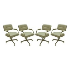 4 - Swivel Metal Caster Dining