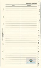 Filofax Personal size A-Z