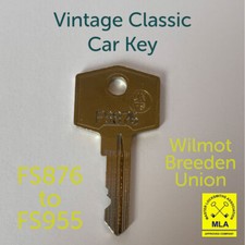  Vintage Classic Car Keys -